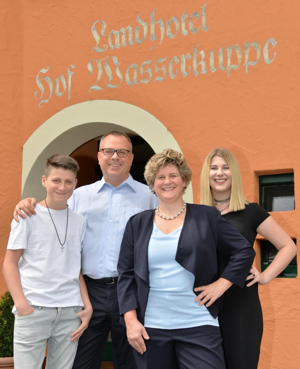 Landhaushotel Hof Wasserkuppe Poppenhausen Eksteriør bilde
